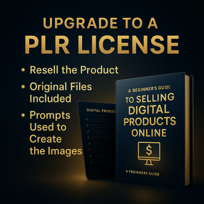 upgrade to a PLR license