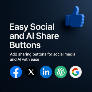 social share buttons wordpress plugin