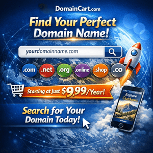 Register a new domain name