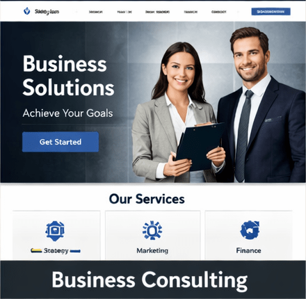 business website design