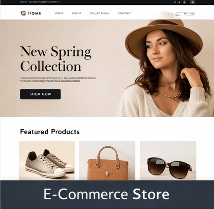 e-commerce website