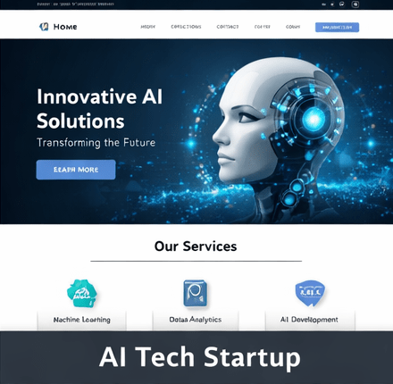 Website ai start up